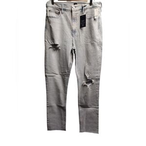 GAP stonewash highrise cigarette stretch jeans size 14/32 tall NEW WITH TAGS